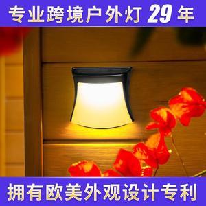 1 Pcs Garden solar light nightlight Home garden ambiance Wall fence decoration outdoor step wall light