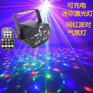 1 Pcs 2021 Mini laser light 60 pattern USB starry sky top KTV bar atmosphere light home color flash