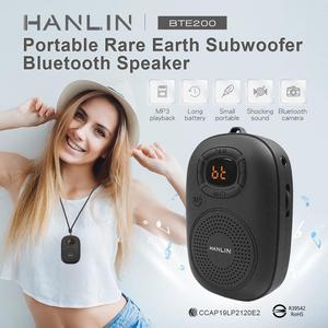 HANLIN-BTE200 Portable Rare Earth Subwoofer Bluetooth Speaker (can be inserted into the card) #Portable #Bluetooth Speaker #MP3 #TF Card #Subwoofer #USB