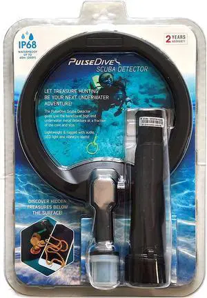 Nokta Makro PulseDive Scuba Metal Detector w/ 8" Coil (Black)