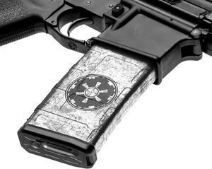 AR15M4 Style Mag Skin for Airsoft GS Battleworn Snow Trooper