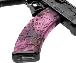 GunSkins AK-47 Style Mag Skin for Airsoft (Prym1 Pink Out)