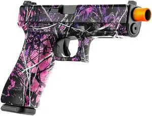 GunSkins Pistol Skin for Airsoft Glock 17 (Muddy Girl)