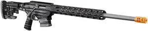 GunSkins Rifle Skin Pre-Cut Vinyl Wrap for Airsoft Ruger Precision AEG Gun (America Grey)