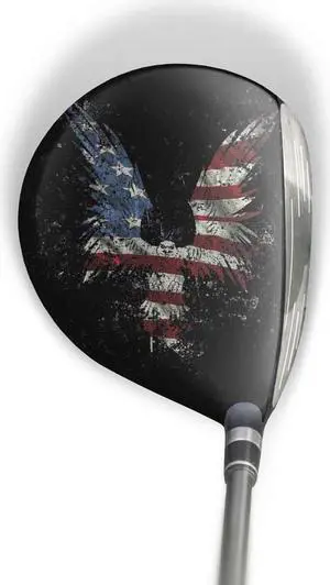 ParSkins Left-Handed Fairway Wood Skin (American Eagle)