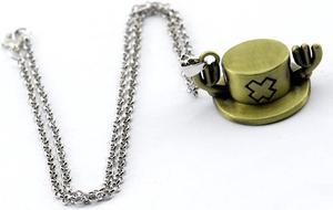 Anime One Piece Chopper Hat Pendant Necklace Rope Chain Pendant