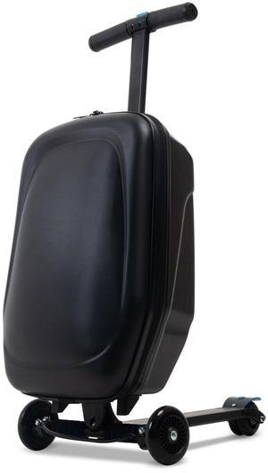 Scooter Luggage for Kids,Foldable Carry on Kids Suitcase,Lightweight Ride On Scooter Suitcase