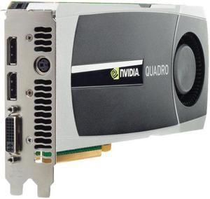 PNY NVIDIA Quadro 5000 VCQ5000-PB, 2.50 GB GDDR5 PCI Express Gen 2 x16 DVI-I DL Dual DisplayPort and Stereo OpenGL, DirectX, CUDA, and OpenCL Profesional Graphics Board