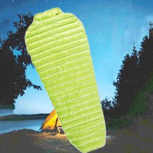 Green 185*80 cm Sleeping Bag Goose Down Sleeping Bag Adults Warm Ultralight Camping Sleeping Bags