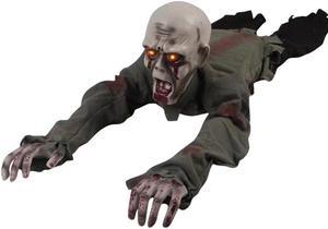 Scary Crawling Ghosts Electric Voice Red Eye Halloween Decorations Props