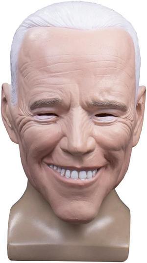 Halloween Cosplay Party Costume Props Old Men Latex Mask