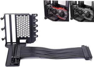 Vertical GPU Extension Line Bracket Graphics Card Holder PCI-E Connector Slot