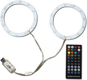 RGB LED Light Strip For PS5 Console with Remote Controller