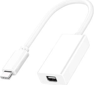 Acaigel 1pc Thunderbolt 3 To Thunderbolt 2 Adapter Type C Cable USB For Macbook Air Pro