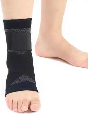 Ankle Brace Support  Adjustable Compression Sleeve  For Men & Women Strong Ankle Brace Sports Protection