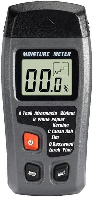 0-99.9% Hygrometer TestDigital LCD Wood Moisture Meter Detector Tester Humidity