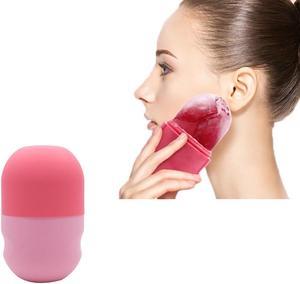 60x95mm Silicone Massage Ice Cube Mold Facial Ice Contour Roller Face Skin Care