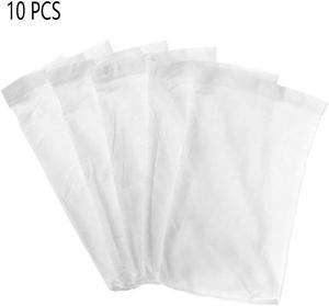 10pcs Pool Skimmer Replacement Savers Elastic Swimming Pool Filter Socks White