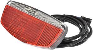 6-48V E-bike TailLight Electric Bicycle LED Rear Lamp Outdoor Night Riding Warning Tail Light