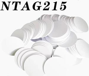 20Pcs 25mm Round NTAG215 NFC Tags Blank Cards Waterpoof Chip 504 Bytes