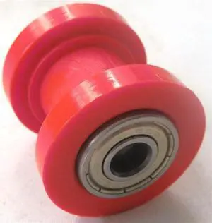 2pcs 8mm Chain Roller Slider Tensioner Wheel Guide For Pit Dirt Mini Bike ATV