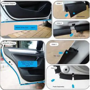 Paiying 4M P-Type Rubber Weatherstrip Car Door Window Edge Noise Insulation Seal Strip Paiying 4M P-Type Rubber Weatherstrip Car Door Window Edge Noise Insulation Seal Strip