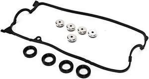 Acaigel Valve Cover Gasket Set For 01-05 Honda Civic 1.7L SOHC D17A1 D17A2 D17A6 D17A7