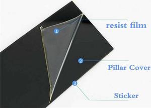 6Pcs Piano Black Pillar Posts Set Door Trim Cover Kit For Dodge Charger 20112021
