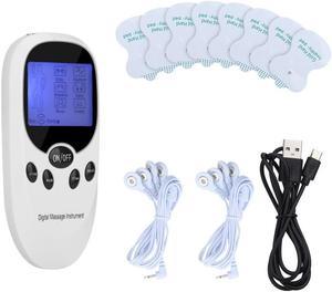 2-Channel Electric Stimulation Pulse Muscle Massager Machine Therapy Pain Relief