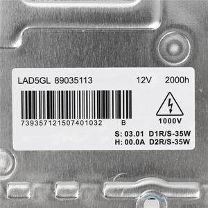 Yassdwbn 1× Headlight Ballast LAD5GL 89035113 For Cadillac CTS Chrysler 300 Dodge Nissan