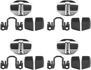 4 Sets Car Door Lock Buckle Covers For Subaru BRZ XV Forester Legacy Outback WRX