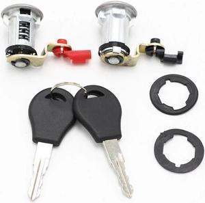 1Pair New Car Door Lock Set with Key Left and Right For Nissan Pickup 1984-1998