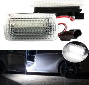 Acaigel 2X Car Led Side Door Courtesy Lights 81230-06040 For Toyota 4Runner Avalon Camry
