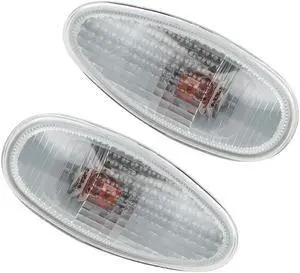 Paiying For Mitsubishi Outlander 2003-2006 For Lancer 2002-2003 2Pcs Side Marker Lights Paiying For Mitsubishi Outlander 2003-2006 For Lancer 2002-2003 2Pcs Side Marker Lights