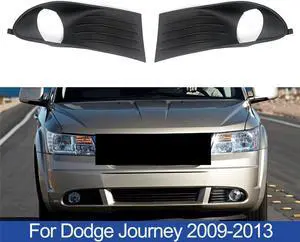 Yingshan 2X Front Fog Light Bezel Covers Lamps Trim 5178284Ab For Dodge Journey 2009-2013 Yingshan 2X Front Fog Light Bezel Covers Lamps Trim 5178284Ab For Dodge Journey 2009-2013