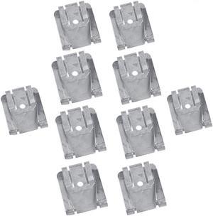 10x Underride Protection Sheet Nut Clips Self-locking for Mercedes-Benz Class A W169 2010-2012