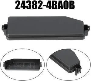 Fuse Box Cover Cap Replacement 24382-4BA0B 243824BA0B For Nissan-Rogue 2014-2020