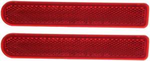 Paiying New 2Pcs Rear Left & Right Bumper Reflectors Set For Toyota FJ Cruiser 2007-2014