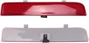 Yingshan Pair Rear Left Right Bumper Reflectors For Land Rover Range Rover L322 2003-2012 Yingshan Pair Rear Left Right Bumper Reflectors For Land Rover Range Rover L322 2003-2012