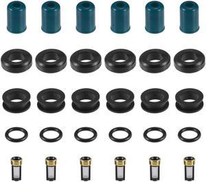 Paiying Car Fuel Injector Repair Seal Rebuild Kit For Toyota 3VZE 3.0L Truck 88-95 4319