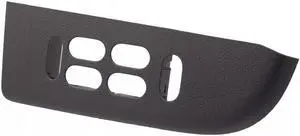 Paiying 1PCS Car Front Left Driver Door Panel Window Switch Bezel Trim Gray 4L1Z14525AAA