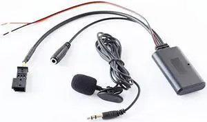Paiying Audio Cable Adapter with bluetooth Microphon For BMW E54 E39 E46 E38 E53 X5