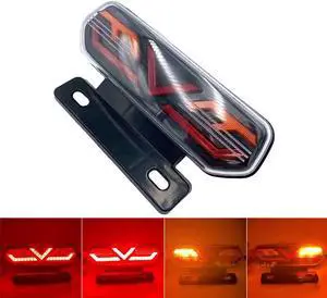 Paiying 12V LED Motorcycle Rear Light Tail Brake Stop Lamp Turn Signal Indicator Blinker Paiying 12V LED Motorcycle Rear Light Tail Brake Stop Lamp Turn Signal Indicator Blinker