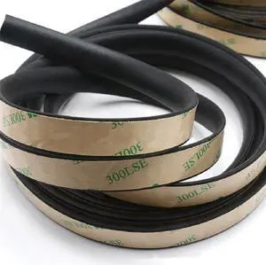 Paiying 5M Rubber Seal Strip Car Windshield Sunroof Triangular Window Trim Weatherstrip