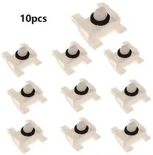 Acaigel 10Pcs Dyc000091 Door Moulding & Side Strip Plastic Trim Clips For Land Rover