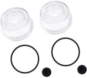 Paiying 2Pcs 12011-1 Oil Dust Caps 3-3/4" Oil Cap For 10K-16000 Trailer Axle Bearing