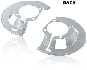 Paiying Front Left & Right Side Brake Dust Shields Set For Dodge Ram 2500 3500 2000-2002