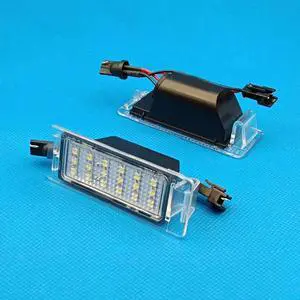 Paiying 2Pcs LED License Plate Light For Cadillac CTS ELR XTS SRX GMC 13502178 13502179