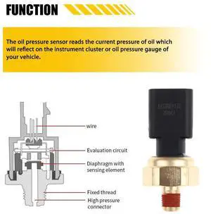 Paiying 56028807AA Engine Oil Pressure Sender Switch Sensor for Jeep Dodge Chrysler 3.6L