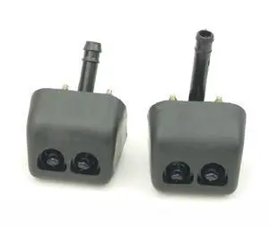 Yassdwbn 2Pcs Headlight Washer Nozzle For Mitsubishi Pajero Montero V73 V75 V77 2003-2006